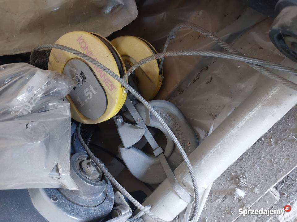 Wciągarka wciągnik Konecranes CXT 200 15t NOWA Topołowa