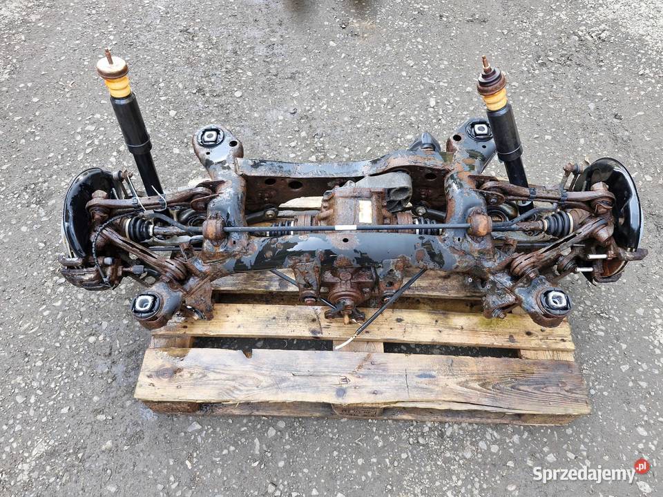 7566273 BMW E90 E91ZAWIESZENIE BELKA SANKI TYŁ