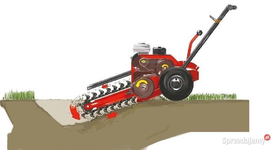 CEDRUS KP01 KOPARKA ŁAŃCUCHOWA OGRODOWA Opalenica