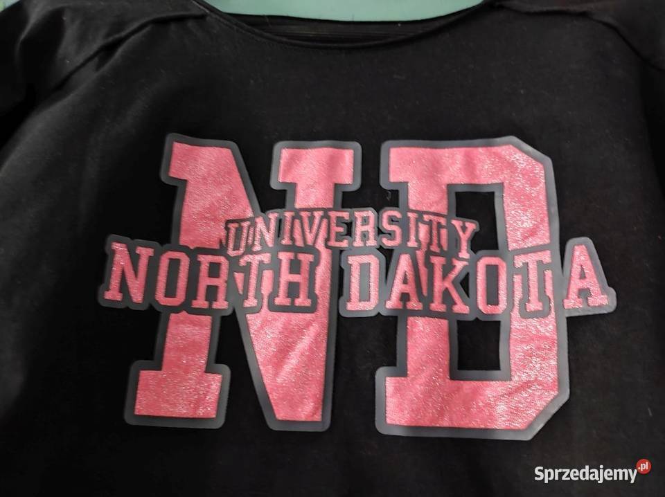ND university north dakta bluza bluzka SPORTOWA czarny Kielce sprzedam