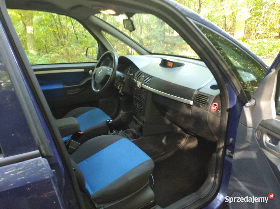 Opel Meriva 17 CDTI 2005 nowy przegląd Płock