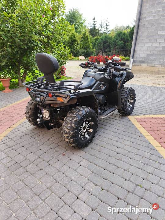 Quad cf Moto 520l ze wspomaganiem doposażony