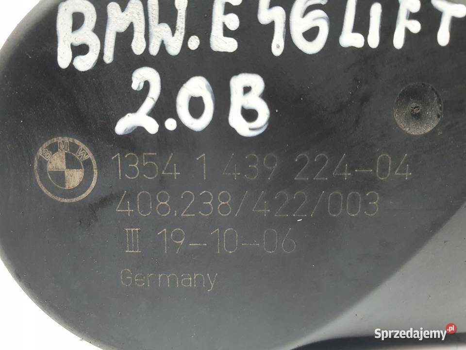 PRZEPUSTNICA BMW E46 20 i 408238422003 lubelskie Chełm