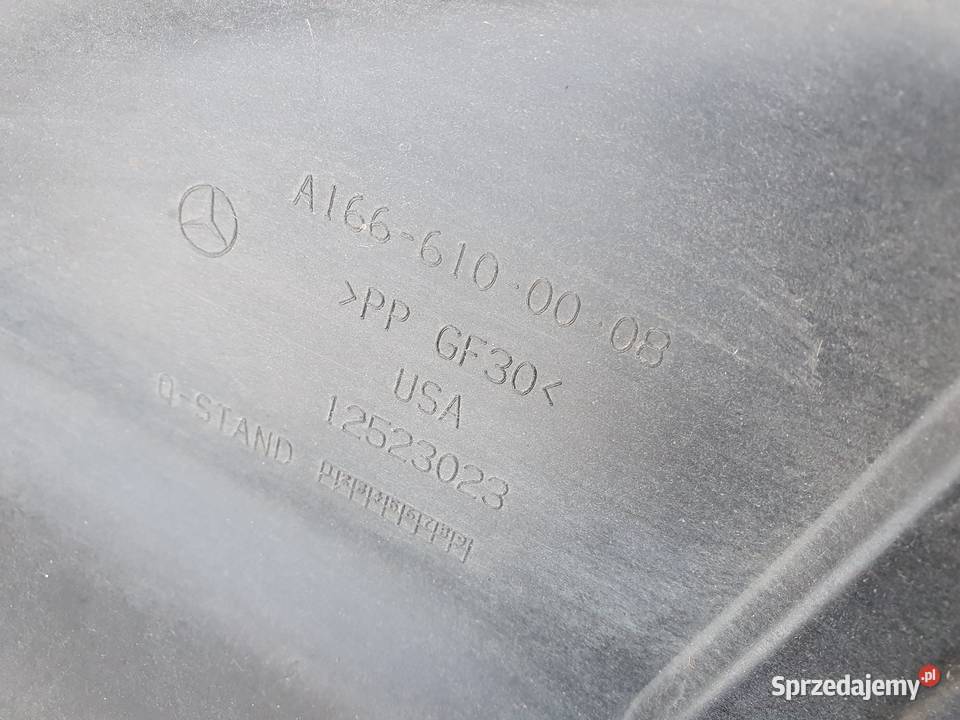 MERCEDES ML A166 W166 OSŁONA PODWOZIA LEWA TYŁ Międzychód