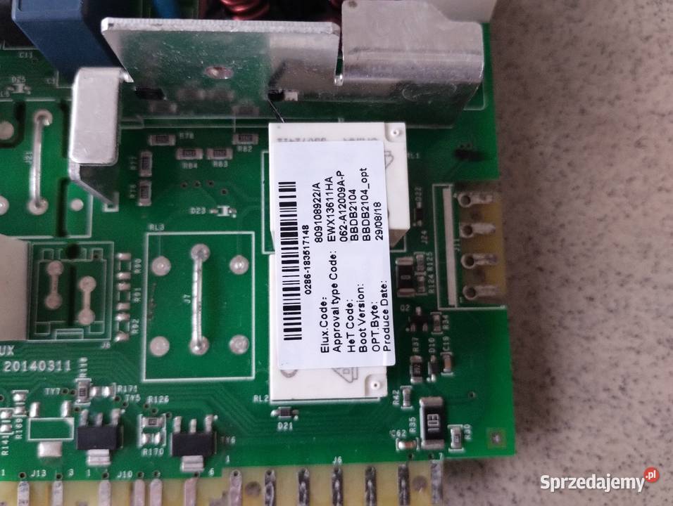 Programator moduł sterownik pralka Electrolux Katowice