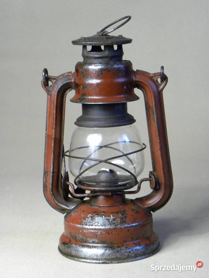 Polska lampa naftowa Jupiter 0 Huta Silesia dolnośląskie