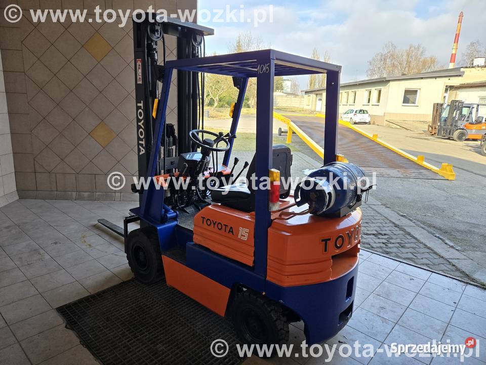 Wózek widłowy TOYOTA 5FG15 TOYOTA 5FGF15 widlak Mysłowice