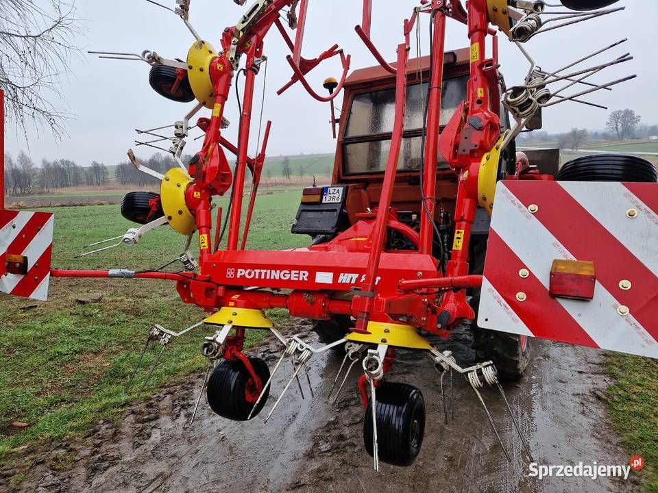 Przewracarka Pottinger 810 HIT lubelskie Grabowiec