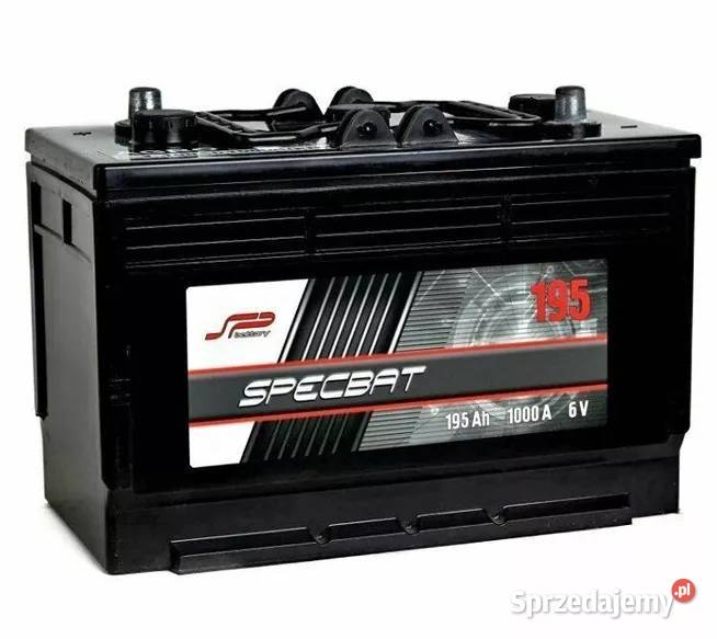 Akumulator 195Ah 1000A 6V SPECBAT DARMOWY DOWÓZ Tychy sprzedam
