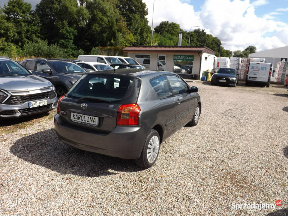 Toyota Corolla Seria E12 20012007 1398cm3 Słupsk