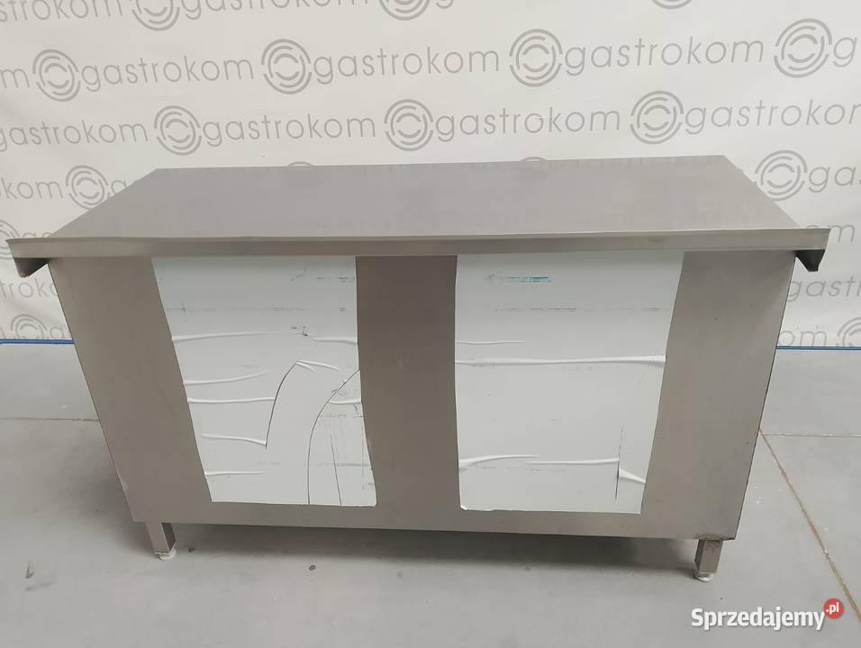 Stół przyścienny zabudowany z 3 stron 140x70x85