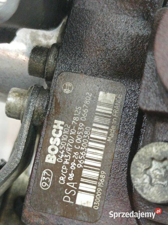 POMPA WTRYSKOWA 0445010102 16 HDI Peugeot 307 I