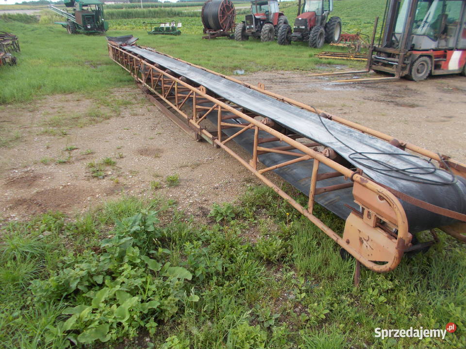 przenośnik taśmociąg 155m do kruszywa żwiru Karasiewo