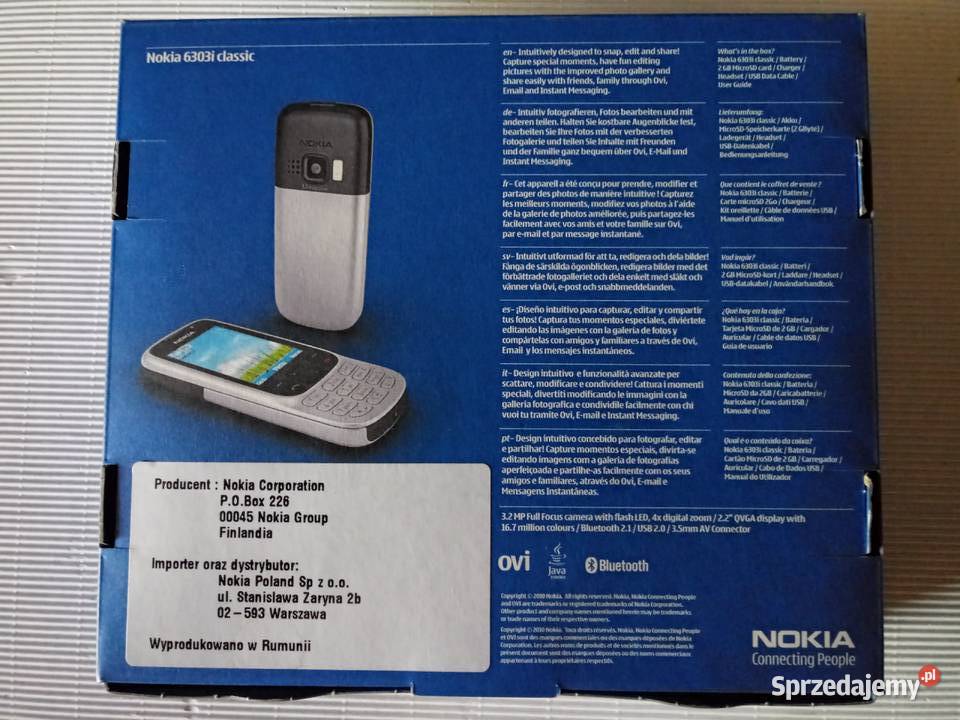 NOKIA 6303i classic Olkusz sprzedam