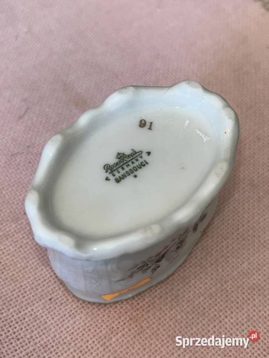 Wykałacznik Sansoucci Rosenthal Germany Wys 55 Gdańsk