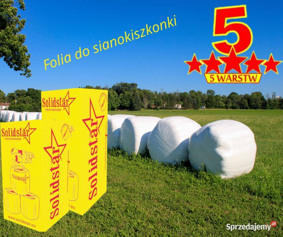 Folia do sianokiszonki SOLIDSTAR 1500m750mm