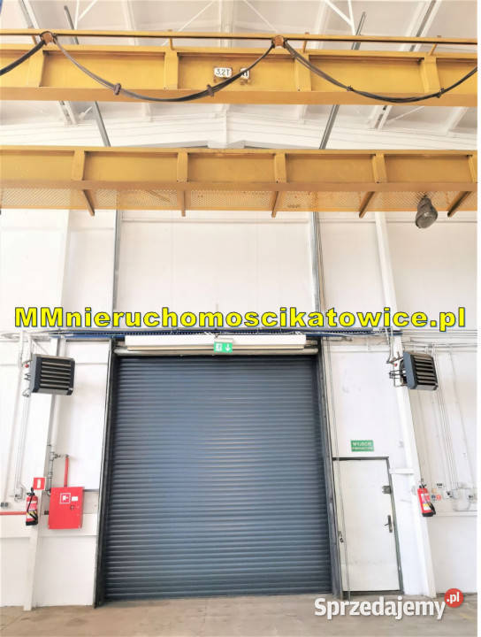 Hala do wynajęcia Radzionków A1 2 suwnice brama