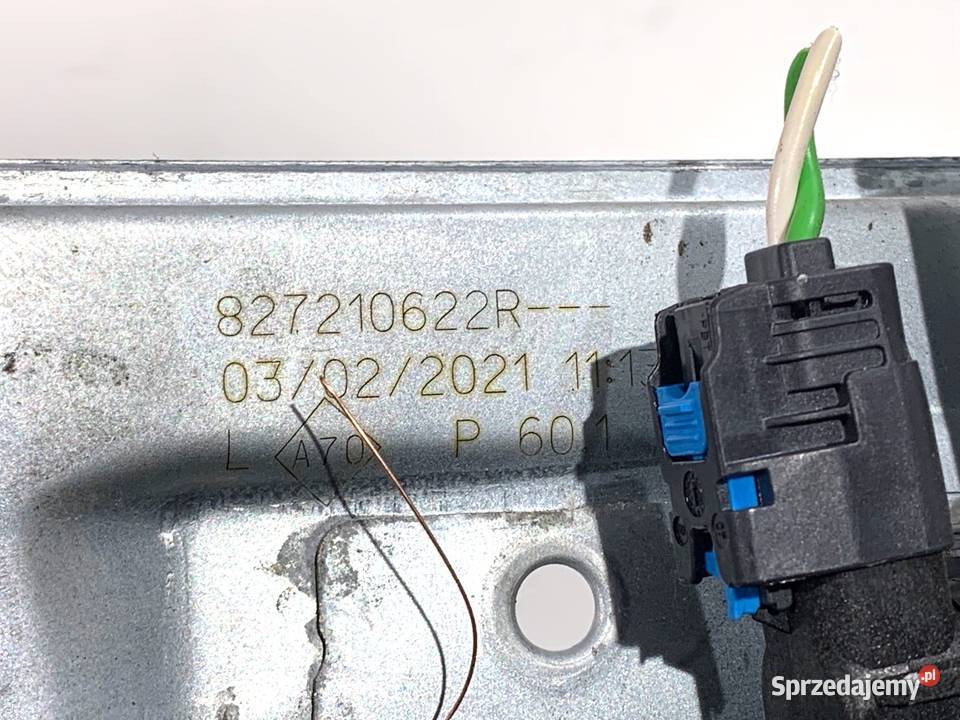 PODNOŚNIK SZYBY LEWY TYŁ DACIA DUSTER 827210622R sprzedam