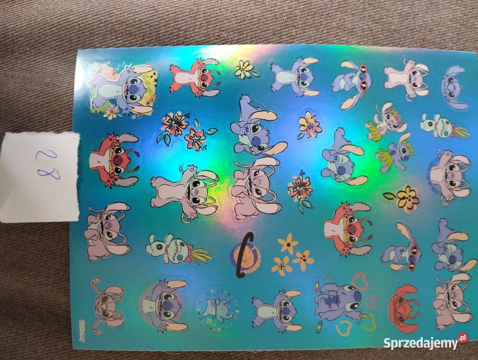 Numery naklejek stich Siemiatycze sprzedam