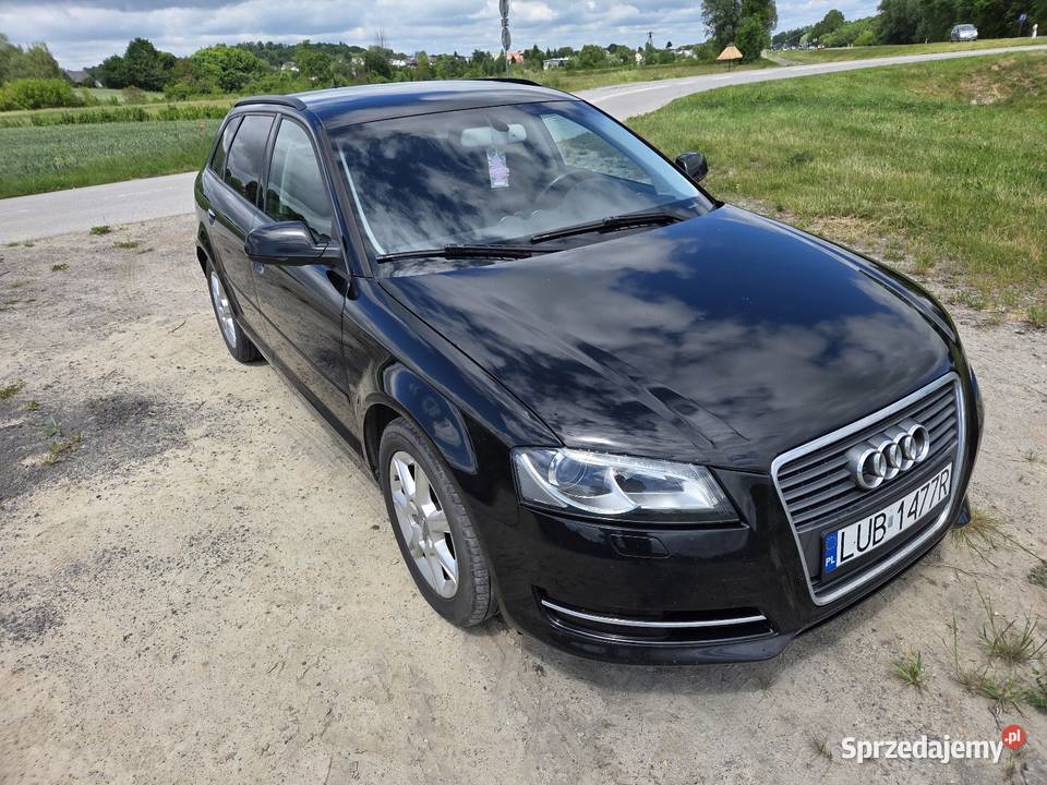 Audi A3 8P Sportback 16 TDI czarny Zagrody