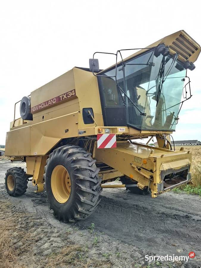 Kombajn holland tx 34 gotowy do sezonu Rolnictwo Faszcze