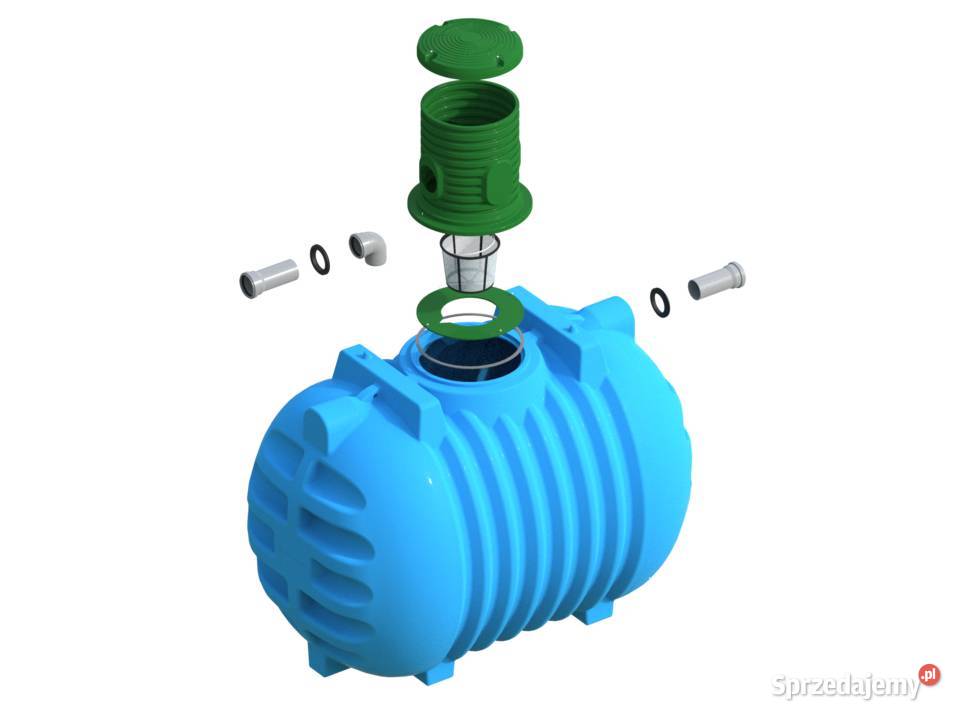 ZBIORNIKA NA DESZCZÓWKĘ Z FILTREM RAPTOR 3000L Dziadowa Kłoda sprzedam