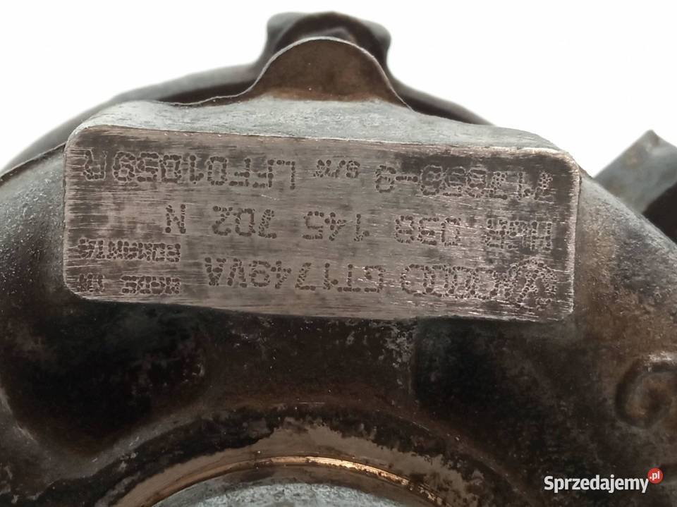 TURBOSPRĘŻARKA GT1749VA 038145702N 19 TDI sprzedam