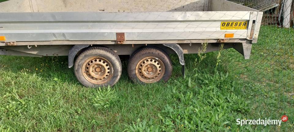 Humbaur Przyczepa burty aluminiowe dmc2000 Pozostałe Biłgoraj sprzedam