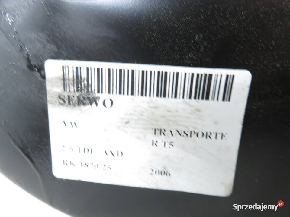 SERWO VW TRANSPORTER T5 25 TDI AXD 7H0612101A