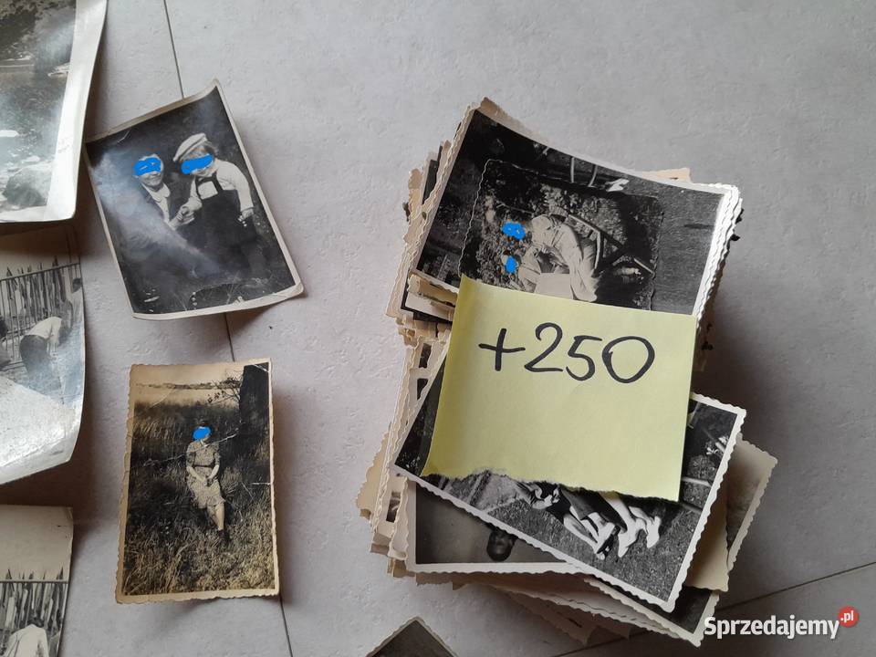 Stare zdjęcia powojenne PRL wczesny PRL zestaw Dąbrowa Górnicza