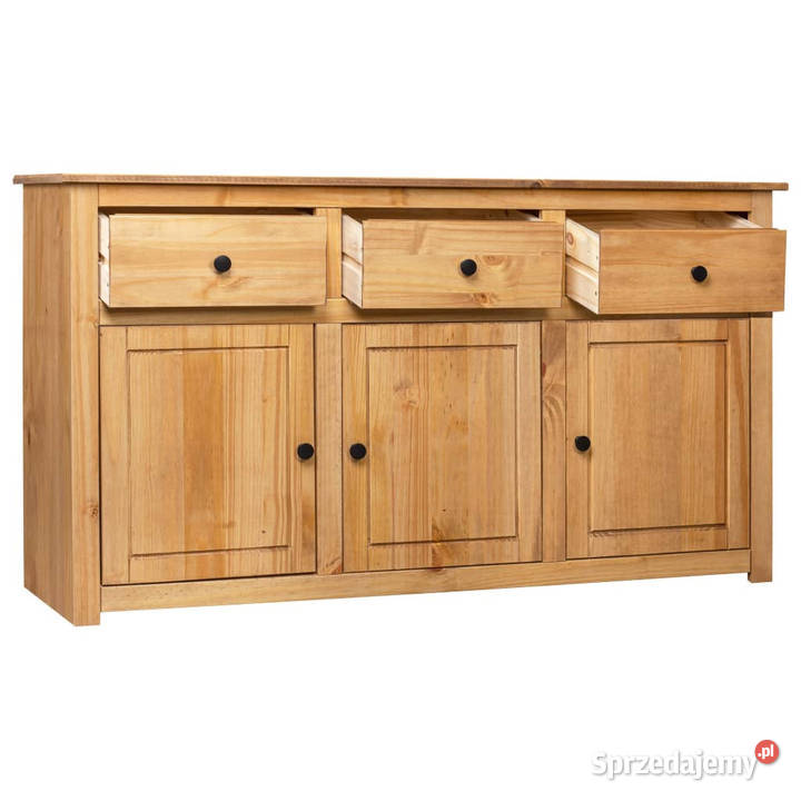 Szafka 135x40x80 lite drewno sosnowe seria Warszawa sprzedam