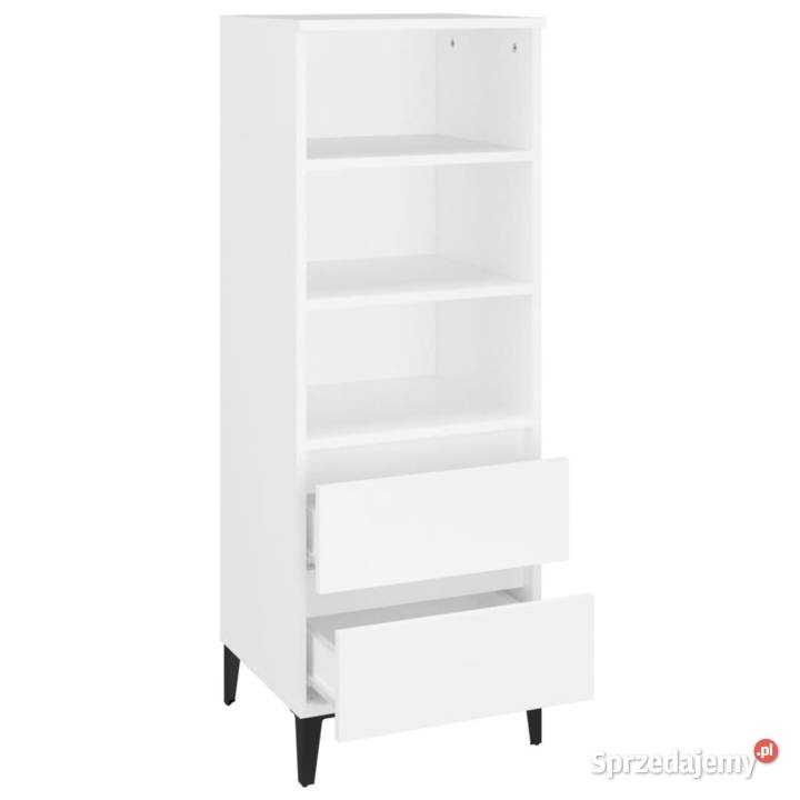 vidaXL Wysoka szafka biała 40x36x110 SKU821244 Pozostałe Warszawa