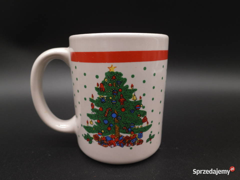Kubek z motywem świątecznym Raszków