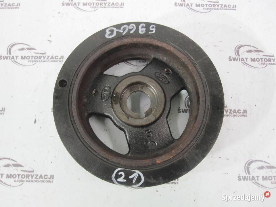 SORENTO 25 CRDI D4CB 167 koło pasowe wału