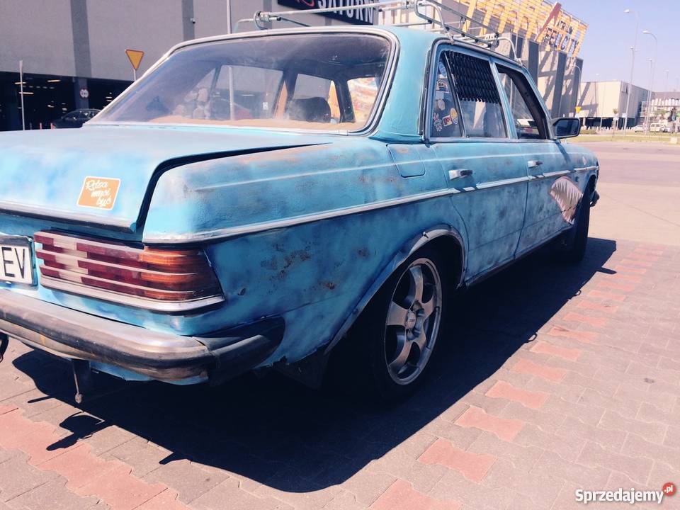 Mercedes W123 Beczka Rost Style Rat Lublin W123