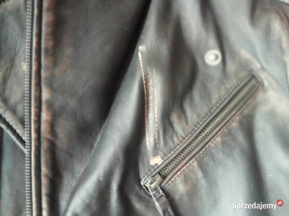 Kurtka skórzana Rock Denim sprzedam Zabrze