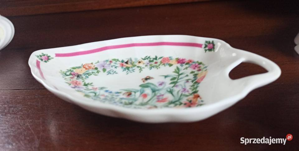 Listek porcelanowy 1990 Royal Doulton Bernice Porcelana i szkło