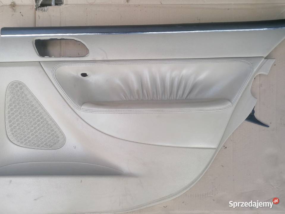 Peugeot 607 boczek tapicerka bok prawy tył tylni wielkopolskie Sompolno