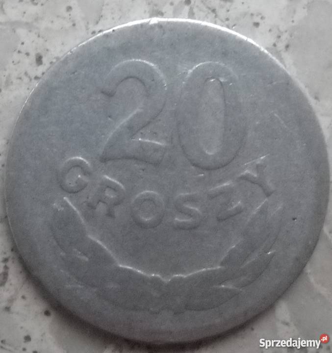 POLSKA20 GROSZY1949 rAL Numizmatyka mazowieckie