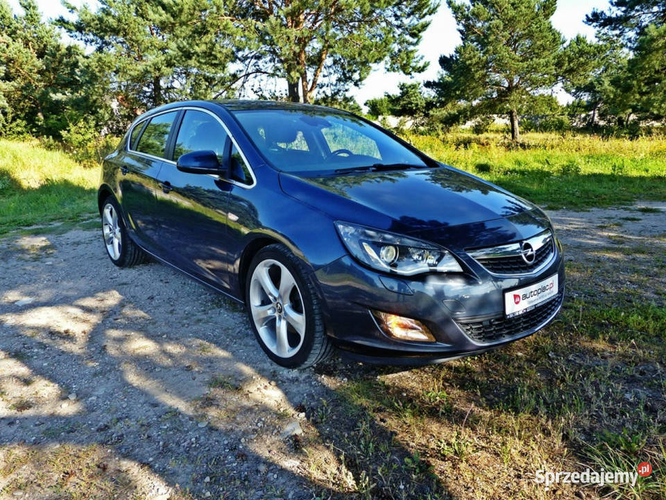 Opel Astra 16 TURBOClimatronicAluXenonNaviPełna 199000km Astra Piła
