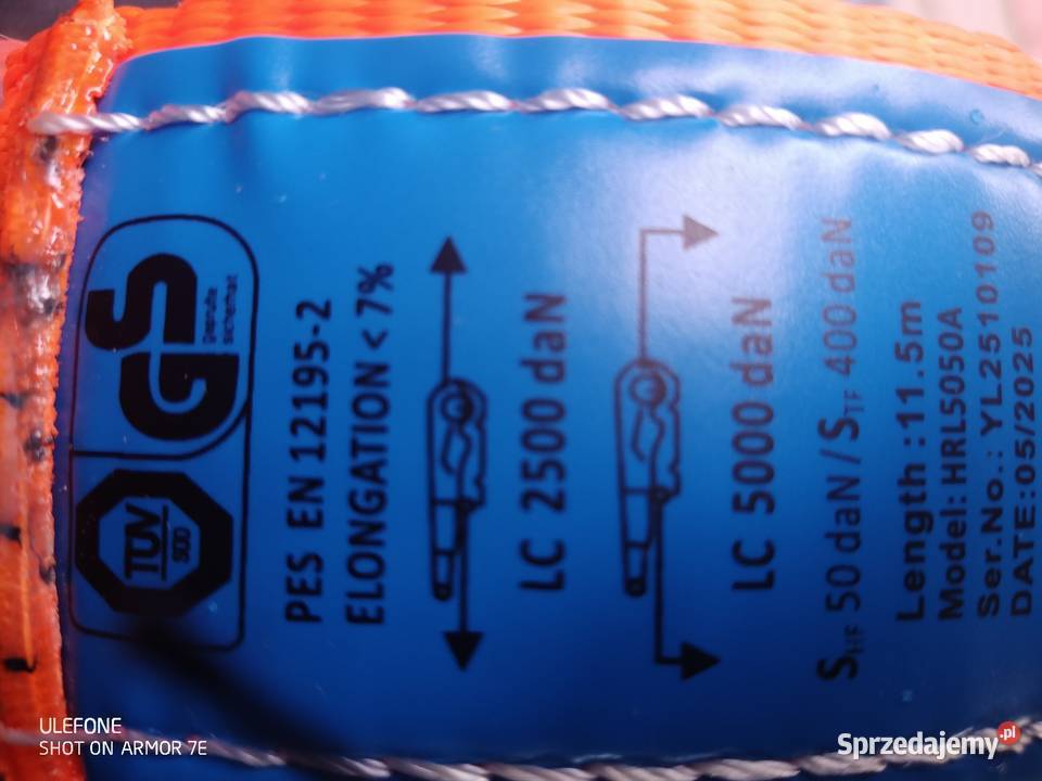 Pasy transportowe 12m Suwałki