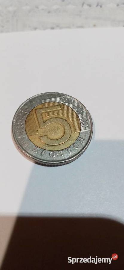 Moneta 5zl.z 1996r.