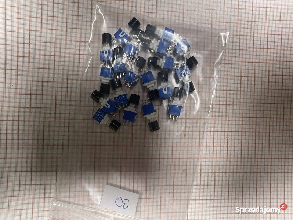 PRZYCISK MIKRO SWITCH 8x8 mm 6 pin ON OFF 19 Czechowice-Dziedzice