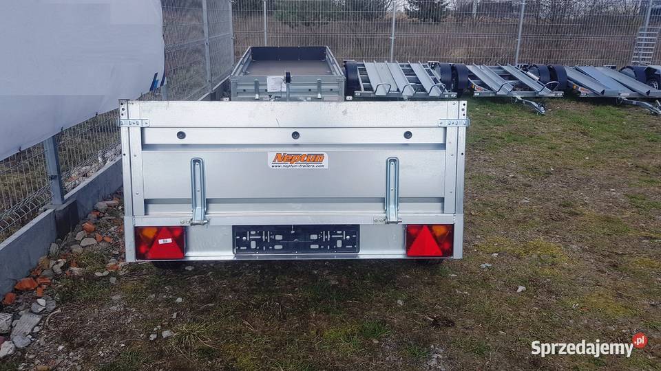 Przyczepka przyczepa NEPTUN 210x129 750DMC Mocna towarowe wielkopolskie sprzedam