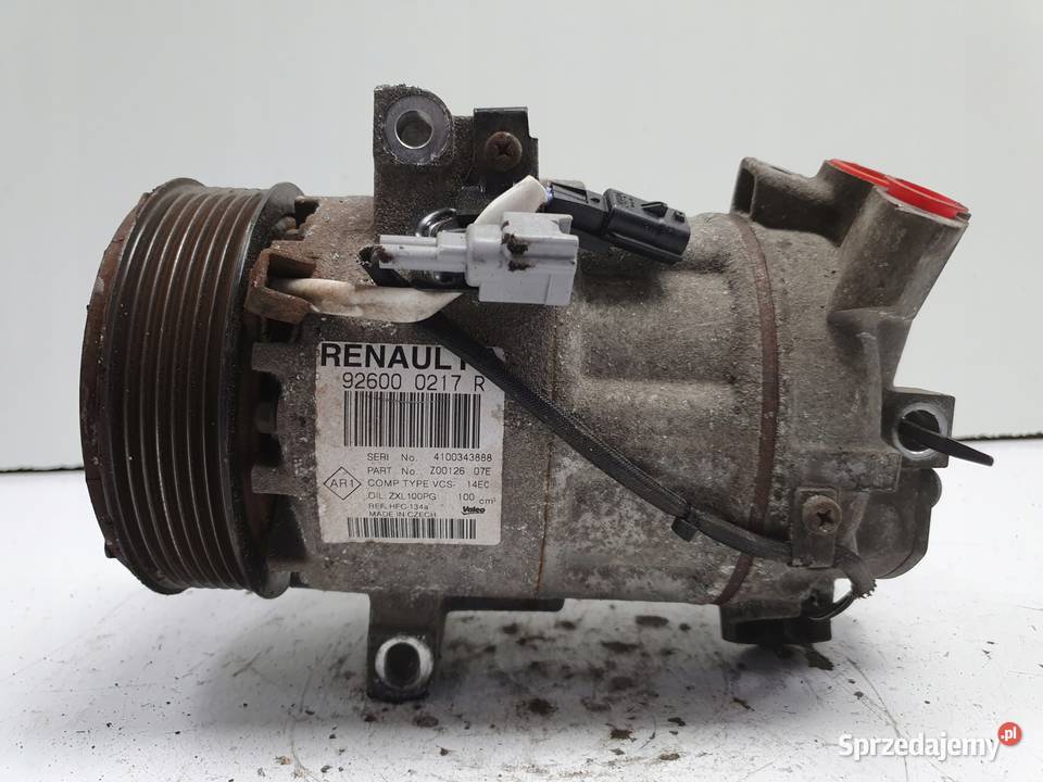 SPRĘŻARKA KLIMATYZACJI Renault Clio IV 09 TCe