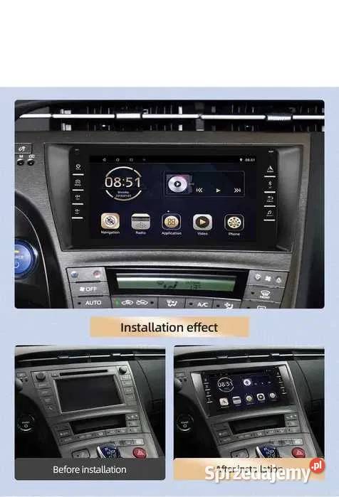 Radio android 12 Toyota Prius 0913 wifi gps Car audio Ożarowice sprzedam