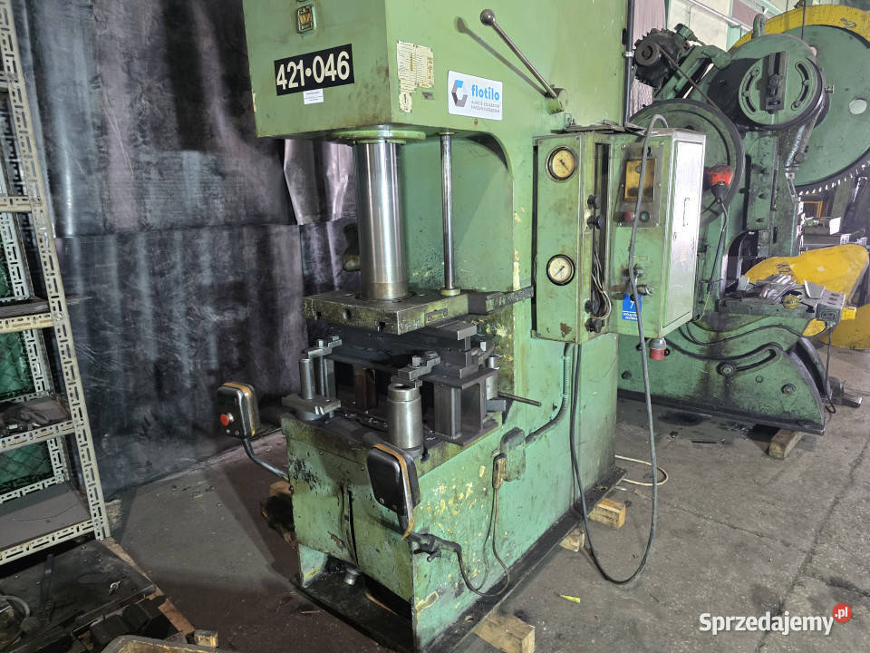 Hydrauliczna prasa 40 TON VEB Wema Zeulenroda Biskupice