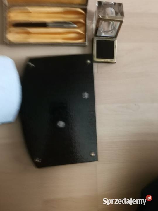 Stary polski przybornik na biurko Art Deco małopolskie Kraków sprzedam