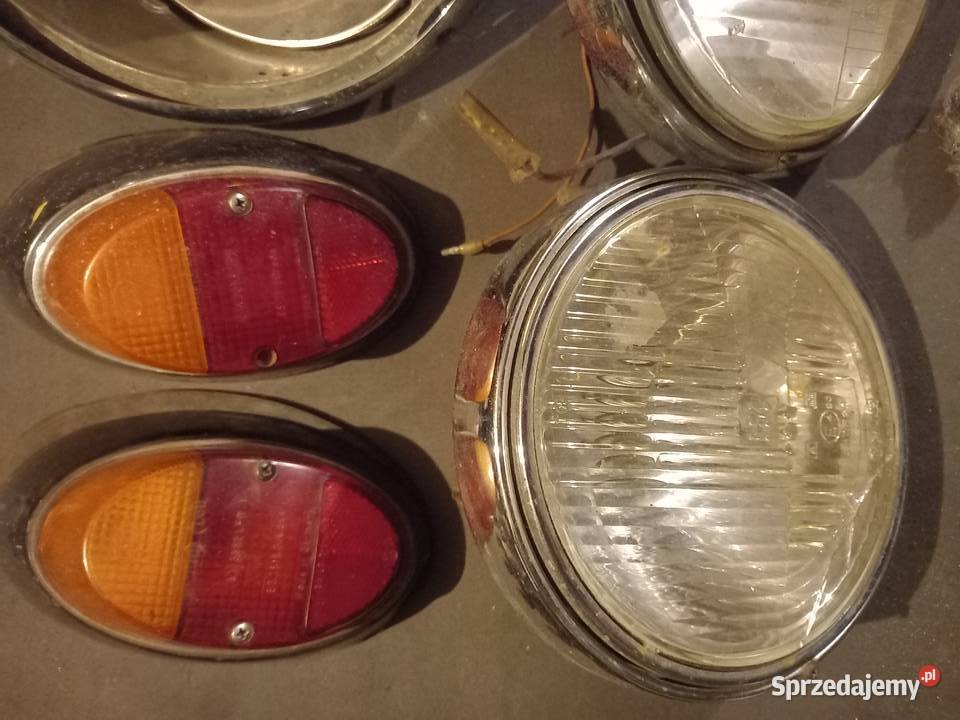 Reflektor lampa vw Garbus vw T2 T3 karmann ghia Lampy przednie Legnica