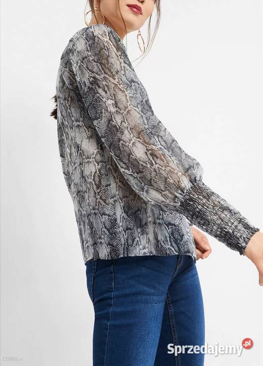 Nowa luźna bluzka z wężowym wzorem Orsay 34 36 Warszawa